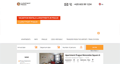 Desktop Screenshot of e-apartment-prague.com